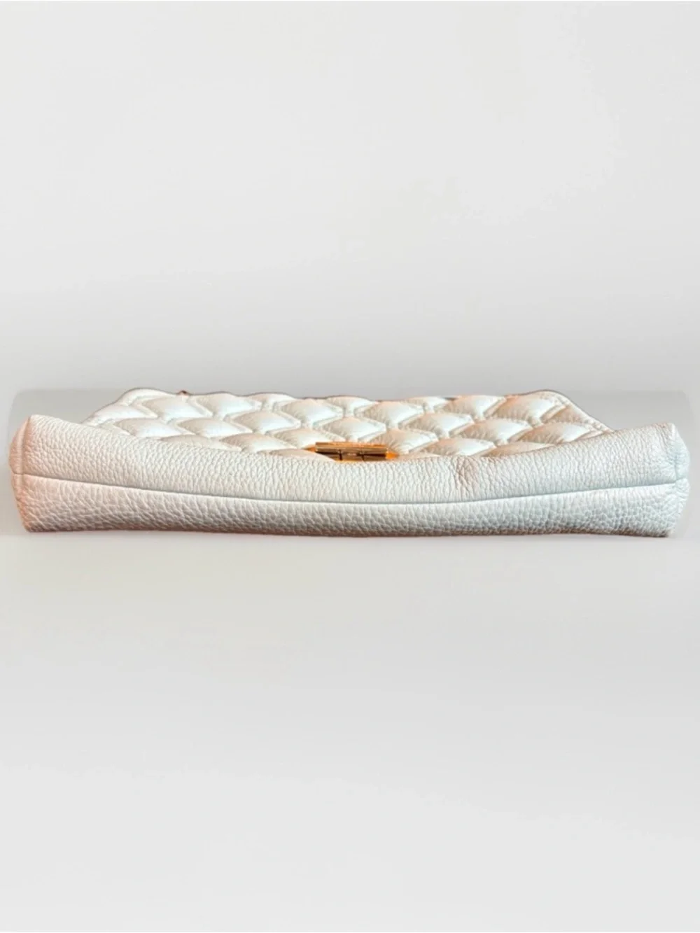 NWOT Kate Spade Emerson Place Vivenna Quilted Leather Shoulder Bag - Silver HW - Picture 12 of 16